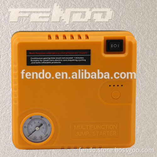 Portable Multifunction Jump Starter with air compressor 12v car power bank